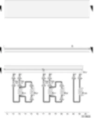 Wiring Diagram  AUDI A2 2004 - Bose loudspeakers - rear