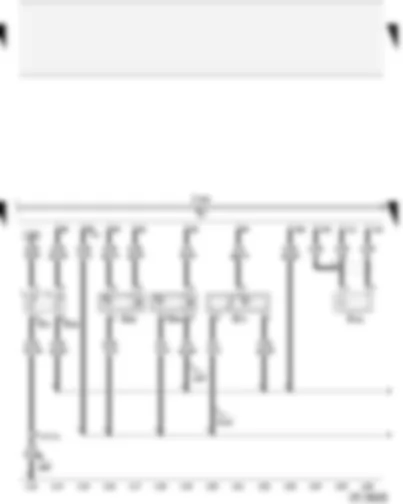 Wiring Diagram  AUDI A2 2004 - Coolant temperature senders - engine speed sender - Hall sender - knock sensor I - intake manifold pressure sender