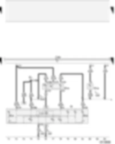 Wiring Diagram  AUDI A2 2003 - Convenience system central control unit - front interior light - reading light - front passenger