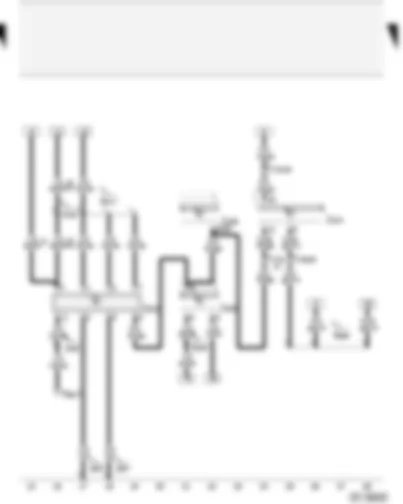 Wiring Diagram  AUDI A2 2003 - Starter inhibitor and reversing light relay - electronic manual gearbox control unit - voltage stabiliser