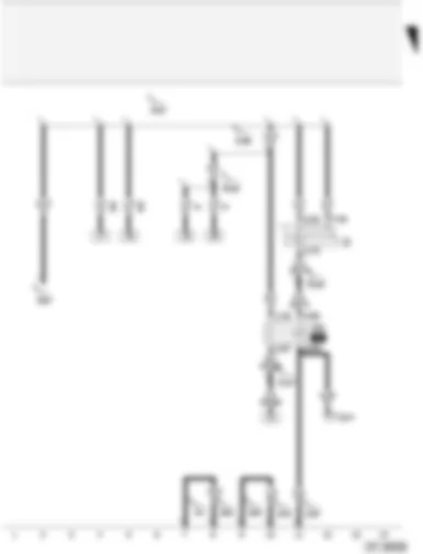 Wiring Diagram  AUDI A2 2003 - Ignition/starter switch - X contact relief relay