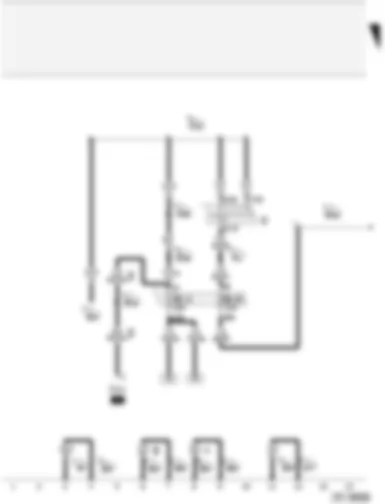 Wiring Diagram  AUDI A2 2005 - Ignition/starter switch - fuses