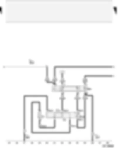 Wiring Diagram  AUDI A2 2004 - Heated driver’s seat regulator - driver’s seat temperature sensor - heated driver’s seat cushion - heated driver’s seat backrest - driver’s seat lateral support heater