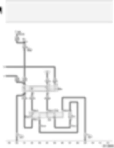 Wiring Diagram  AUDI A2 2004 - Heated front passenger’s seat regulator - front passenger’s seat temperature sensor - heated front passenger’s seat cushion - heated front passenger’s seat backrest - front passenger’s seat lateral support heater