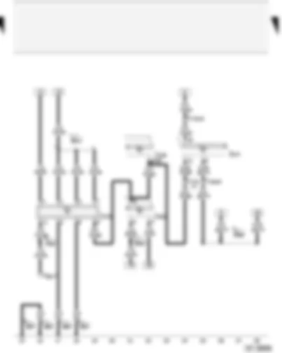 Wiring Diagram  AUDI A2 2004 - Starter inhibitor and reversing light relay - electronic manual gearbox control unit - voltage stabiliser