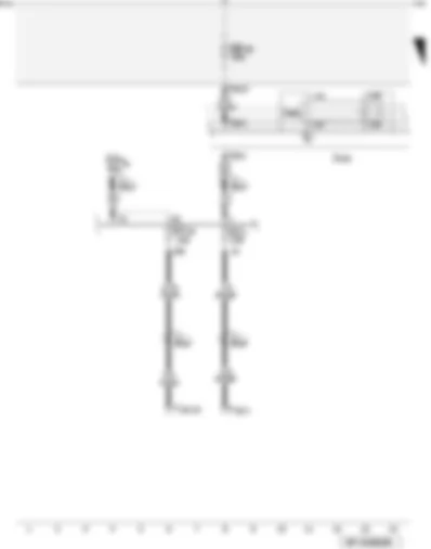 Wiring Diagram  AUDI A3 CABRIOLET 2013 - Diagnostic connector - terminal 15 voltage supply relay 2 - fuses