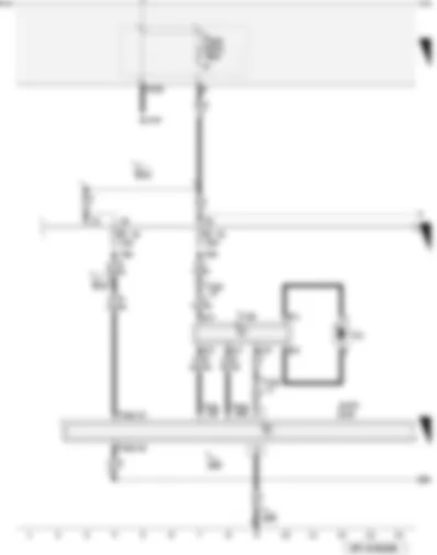 Wiring Diagram  AUDI A3 CABRIOLET 2010 - Fresh air blower control unit - fuses on fuse holder
