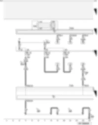 Wiring Diagram  AUDI A3 CABRIOLET 2010 - Fuses on fuse holder - X-contact relief relay