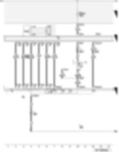 Wiring Diagram  AUDI A3 CABRIOLET 2010 - Light switch - fuses on fuse holder