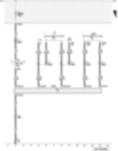 Wiring Diagram  AUDI A3 CABRIOLET 2011 - Fuses on fuse holder - interface for special functions