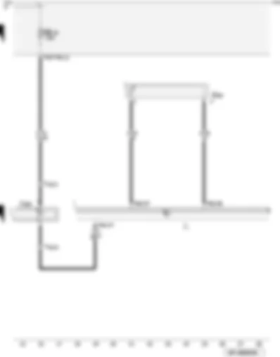 Wiring Diagram  AUDI A3 CABRIOLET 2008 - Radiator outlet coolant temperature sender