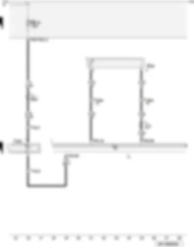 Wiring Diagram  AUDI A3 CABRIOLET 2008 - Radiator outlet coolant temperature sender