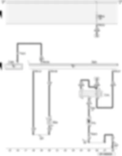 Wiring Diagram  AUDI A3 CABRIOLET 2008 - Radiator outlet coolant temperature sender - continued coolant circulation pump