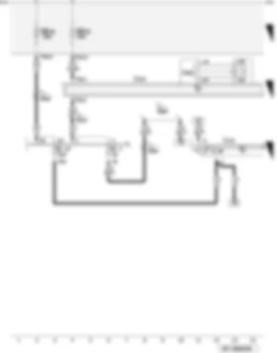 Wiring Diagram  AUDI A3 CABRIOLET 2010 - Heated rear left seat control unit - fuse on fuse holder
