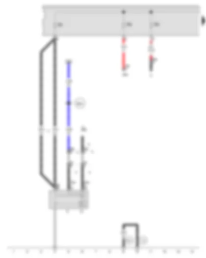 Wiring Diagram  AUDI A3 CABRIOLET 2010 - Alternator - Fuse 1 in fuse holder A - Fuse 2 in fuse holder A - Fuse 3 in fuse holder A