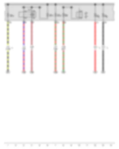 Wiring Diagram  AUDI A3 2016 - Main relay - Terminal 30 voltage supply relay - Horn relay