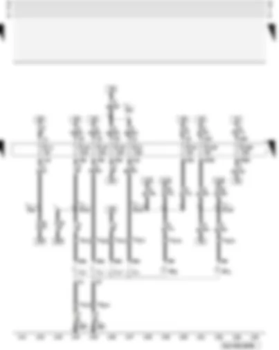 Wiring Diagram  AUDI A3 2001 - Fuses - headlight