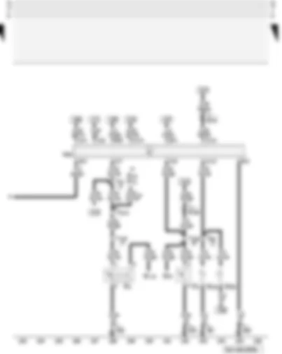 Wiring Diagram  AUDI A3 2001 - Right footwell light - door contact switch - central locking motor