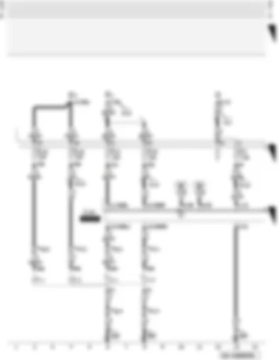 Wiring Diagram  AUDI A3 2004 - Fuses - left and right twin filament bulb