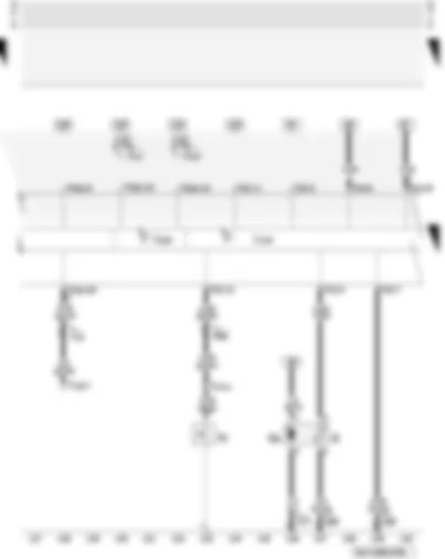 Wiring Diagram  AUDI A3 2002 - Combi-processor in dash panel insert - oil pressure switch - fuel gauge sender - fuel pump (pre-supply pump)