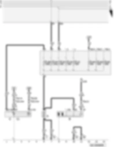 Wiring Diagram  AUDI A3 2002 - Starter - battery - alternator - fuses