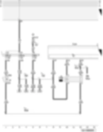 Wiring Diagram  AUDI A3 2004 - Fuse in fuse holder - brake light suppression relay