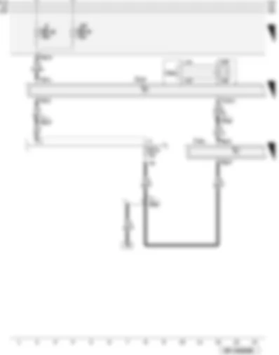 Wiring Diagram  AUDI A3 2007 - Fuses - navigation system with CD drive control unit - onboard supply control unit