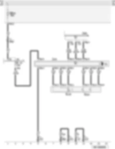 Wiring Diagram  AUDI A3 2004 - Sliding sunroof motor - sliding sunroof adjustment control unit