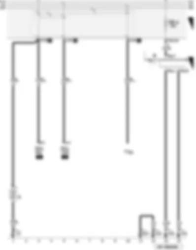 Wiring Diagram  AUDI A3 2005 - Battery - fuses on fuse holder