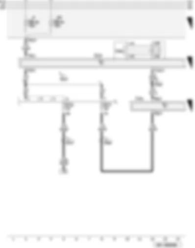 Wiring Diagram  AUDI A3 2006 - Fuses - navigation system with CD drive control unit - onboard supply control unit