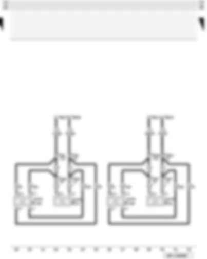 Wiring Diagram  AUDI A3 2006 - Rear loudspeaker