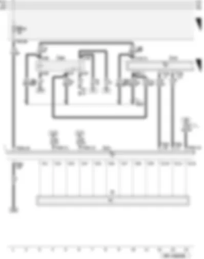 Wiring Diagram  AUDI A3 2006 - Terminal 50 voltage supply relay - ignition/starter switch