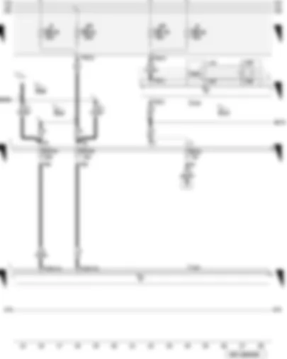 Wiring Diagram  AUDI A3 2006 - Fuses - trailer detector control unit