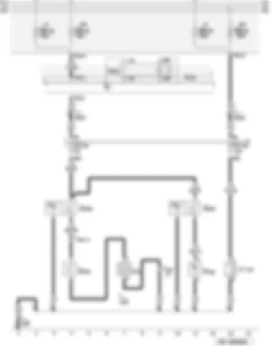 Wiring Diagram  AUDI A3 2006 - Footwell light switch - warning buzzer switch