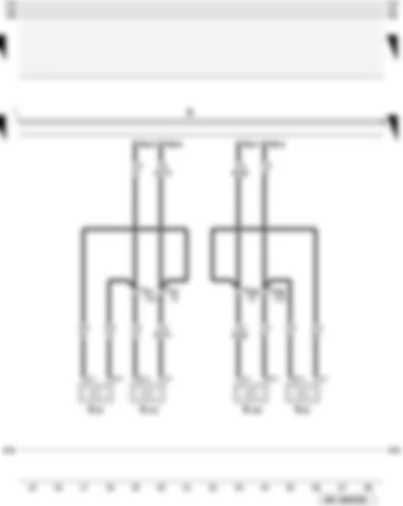 Wiring Diagram  AUDI A3 2006 - Front loudspeaker without amplifier