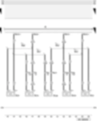 Wiring Diagram  AUDI A3 2006 - Front loudspeaker with amplifier