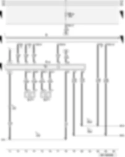 Wiring Diagram  AUDI A3 2006 - 3-door models rear loudspeaker with amplifier - infotainment CAN bus