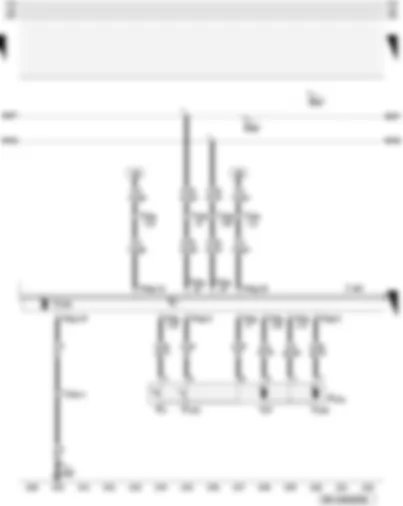 Wiring Diagram  AUDI A3 2007 - Front passenger side central locking lock unit