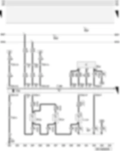 Wiring Diagram  AUDI A3 2007 - Rear left door control unit