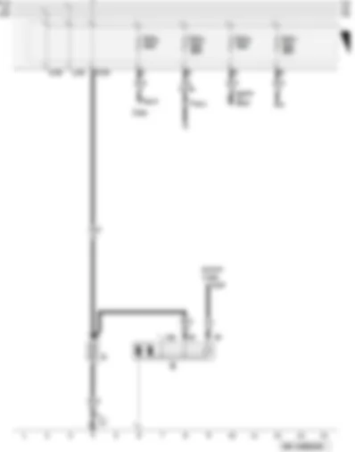 Wiring Diagram  AUDI A3 2007 - Starter - battery - fuses SA2 up to SA7