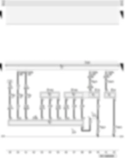 Wiring Diagram  AUDI A3 2009 - Belt switch - seat occupied recognition control unit