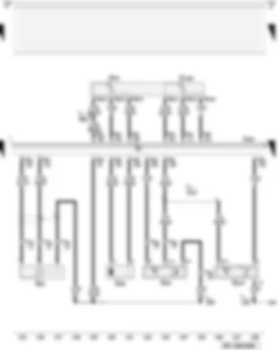 Wiring Diagram  AUDI A3 2009 - Knock sensor - engine speed sender - Hall sender - accelerator position sender - fuel pressure sender