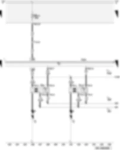 Wiring Diagram  AUDI A3 2009 - Ignition coils 1 and 2 with output stage - spark plug connector - spark plugs