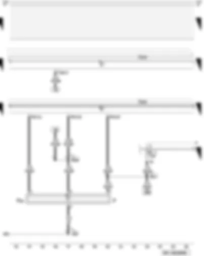 Wiring Diagram  AUDI A3 2009 - Brake light switch - brake pedal switch