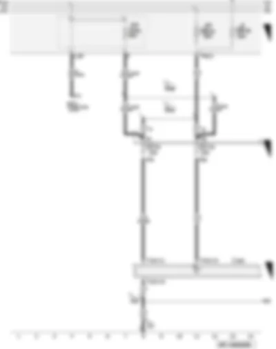 Wiring Diagram  AUDI A3 2009 - Fuses - trailer detector control unit