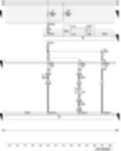 Wiring Diagram  AUDI A3 2009 - Fuses - trailer detector control unit