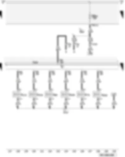 Wiring Diagram  AUDI A3 2009 - Solenoid valves