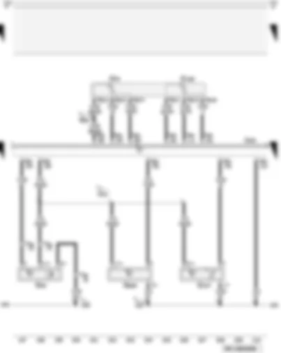 Wiring Diagram  AUDI A3 2009 - Accelerator position sender - Hall sender - fuel pressure sender - sender 1 for secondary air pressure