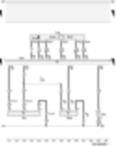 Wiring Diagram  AUDI A3 2009 - Intake air temperature sender - throttle valve module - charge air pressure sender - intake manifold flap potentiometer