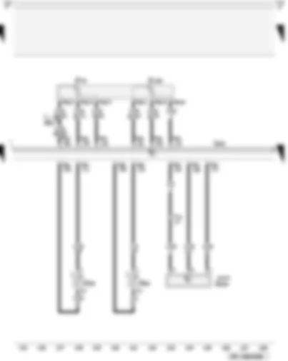 Wiring Diagram  AUDI A3 2009 - Coolant temperature sender - accelerator position sender - radiator outlet coolant temperature sender - brake servo pressure sensor